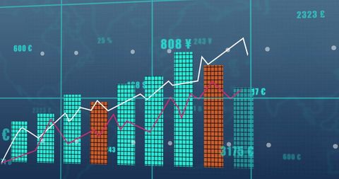 Financial Data Analytics with Interactive Graphs and Charts - Download Free Stock Images Pikwizard.com