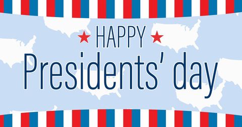 Patriotic Presidents' Day Celebration Design