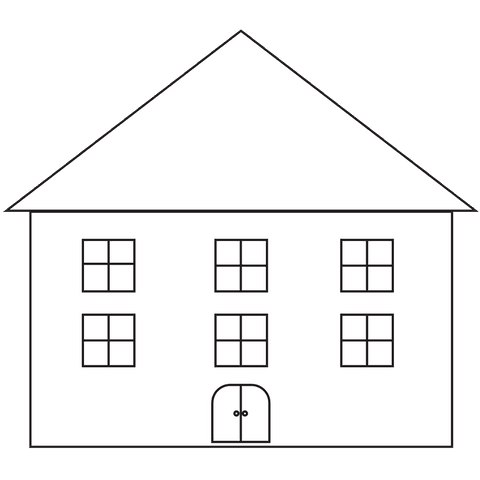 transparent house symbol digital illustration on architecture theme - Download Free Stock Videos Pikwizard.com