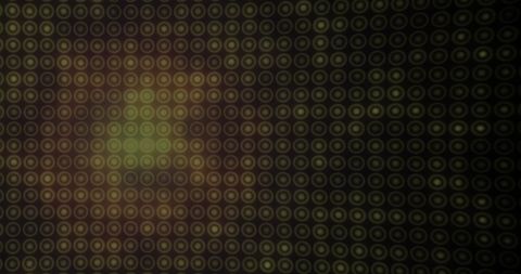 Abstract Circles Pattern on Dark Background