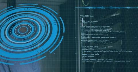 IT Technician Analyzing Data Embeding in Digital Overlay - Download Free Stock Images Pikwizard.com