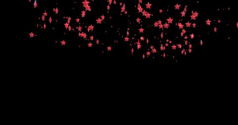 Falling Red Stars on Dark Background for Festivities - Download Free Stock Images Pikwizard.com