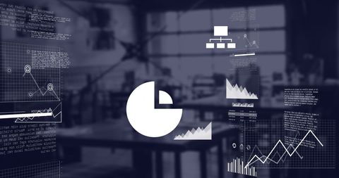 digital data processing analytics in modern office - Download Free Stock Images Pikwizard.com