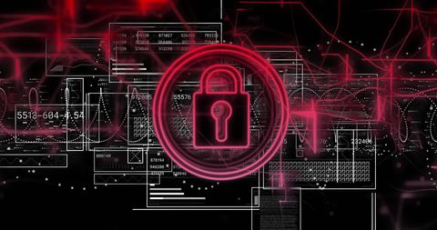 Cybersecurity Digital Data Protection Illustration - Download Free Stock Images Pikwizard.com