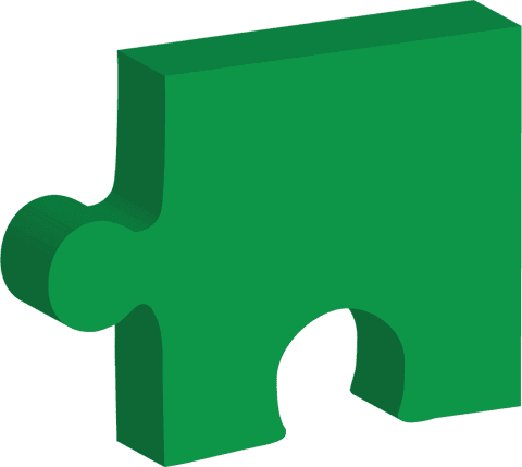 Green Puzzle Piece Symbol on Transparent Background - Download Free Stock Videos Pikwizard.com