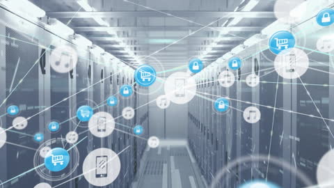 Digital Communication Network in Modern Data Center