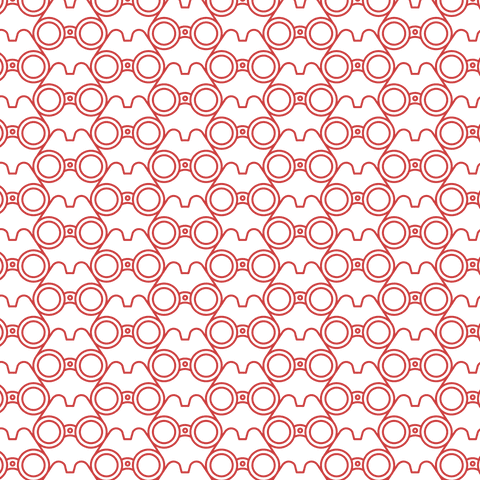 red binocular shapes pattern on transparent background - Download Free Stock Videos Pikwizard.com