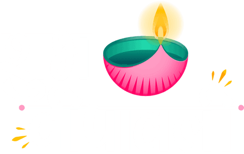 Transparent shubh diwali vector with colorful diya illustration