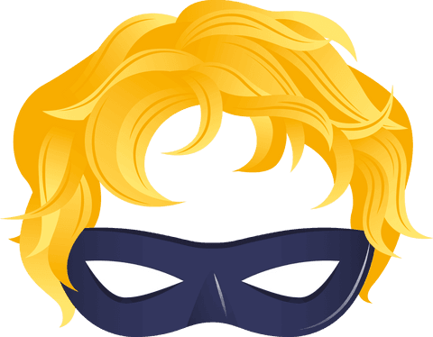 transparent digital face with mask and blonde hair illustration - Download Free Stock Videos Pikwizard.com