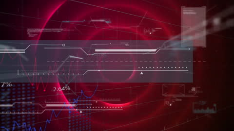 Digital Data Visualization with Holographic Elements