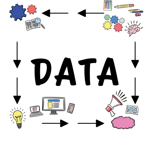 Creative Data and Productivity Icons on Transparent Background - Download Free Stock Videos Pikwizard.com