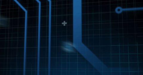 Futuristic Circuit Board Data Interface Background - Download Free Stock Images Pikwizard.com