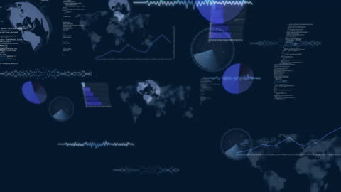 Global Data Analytics and Technology Interface Visualization