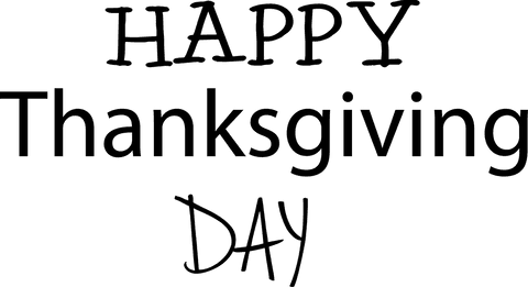 Transparent thanksgiving greeting season turkey wish