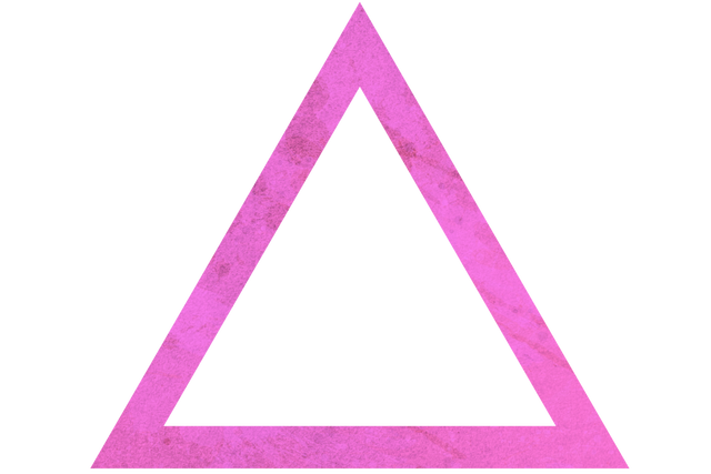 Transparent Pink Geometric Triangle with Marble Texture - Download Free Stock Videos Pikwizard.com