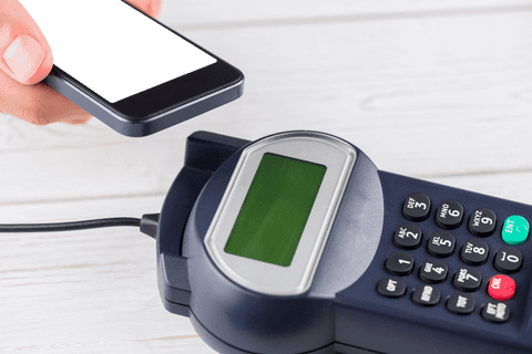 transparent payment with smartphone at wireless terminal concept - Download Free Stock Videos Pikwizard.com