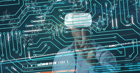Futuristic Technology and Virtual Reality Interface - Download Free Stock Images Pikwizard.com
