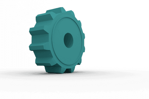 3d transparent green gear cog closeup illustration for industrial design - Download Free Stock Videos Pikwizard.com