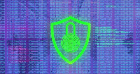 Biometric Fingerprint Lock on Digital Data Background - Download Free Stock Images Pikwizard.com