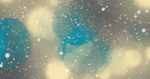 Snowflakes and Lights Abstract Festive Background - Download Free Stock Images Pikwizard.com