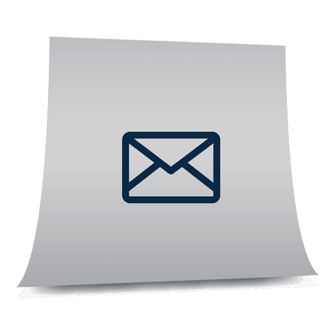 Transparent Mail Icon on Detached Card - Download Free Stock Videos Pikwizard.com