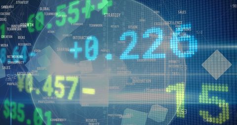 Abstract Financial Background with Business Text Overlay - Download Free Stock Images Pikwizard.com