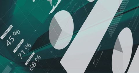 Abstract Financial Data Analysis with Digital Interface - Download Free Stock Images Pikwizard.com