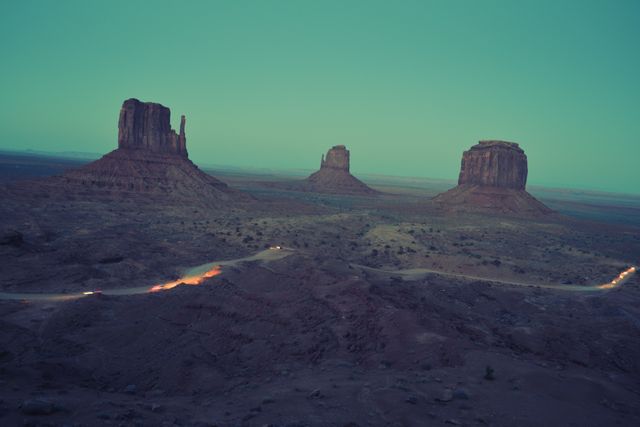 Monument valley sky sand land - Download Free Stock Photos Pikwizard.com