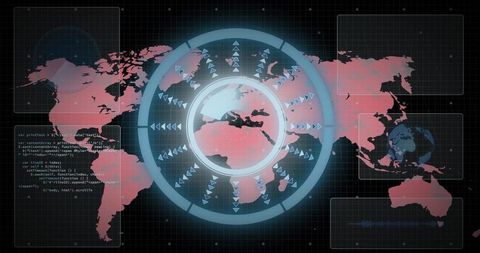 Global Technology Analytics Visualization with Data Interface