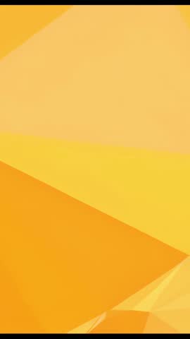 Vertical Abstract Yellow Polygon Background Loopable Video for Mobile Social Stories