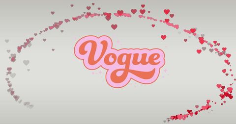 Vibrant Fashion Logo with Heart Decoration - Download Free Stock Images Pikwizard.com