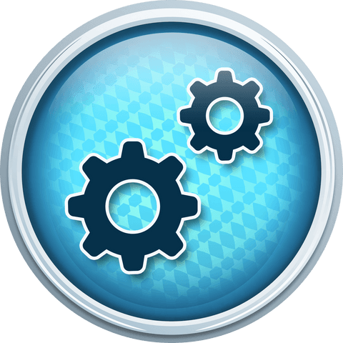 Transparent Gear Icon in Modern Vector Style - Download Free Stock Videos Pikwizard.com