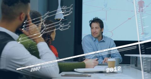 Business Professional Sharing Ideas During Strategy Meeting