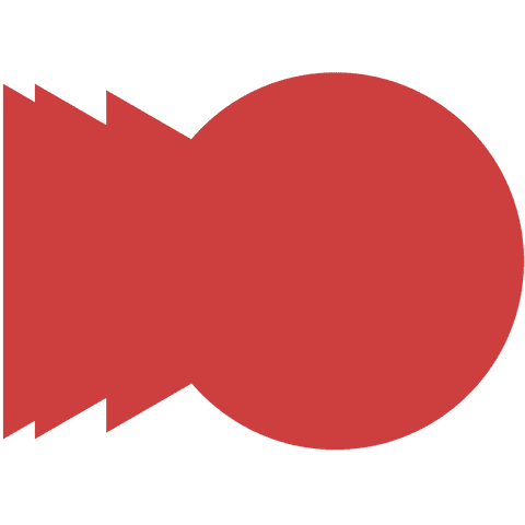 Minimalistic Red Shape on Transparent Background with Copy Space - Download Free Stock Videos Pikwizard.com