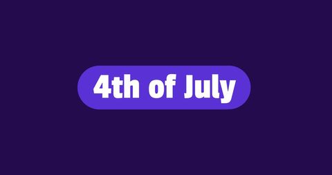 Fourth of July Celebration Graphic with American Flags - Download Free Stock Images Pikwizard.com