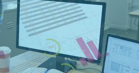Businesswoman Planning Global Growth with Tech Interface at Office - Download Free Stock Images Pikwizard.com