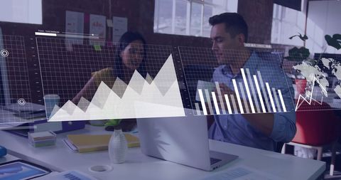 Financial Analysts Discussing Data and Global Business Trends - Download Free Stock Images Pikwizard.com