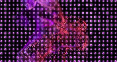 Vibrant Abstract Pattern With Glowing Dots Creating Dynamic Energy - Download Free Stock Images Pikwizard.com