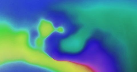 Abstract flowing liquid texture in vivid colors