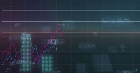 Dynamic Financial Data Graph Illustrating Stock Market Trends - Download Free Stock Images Pikwizard.com