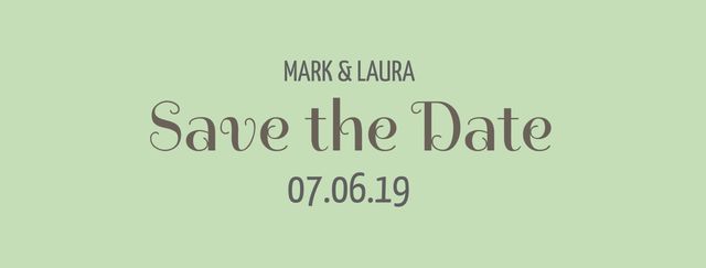 Romantic Save the Date Announcement on Pastel Background with Elegant Typography - Download Free Stock Templates Pikwizard.com