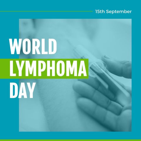 World Lymphoma Day Medical Awareness Campaign Visual - Download Free Stock Templates Pikwizard.com