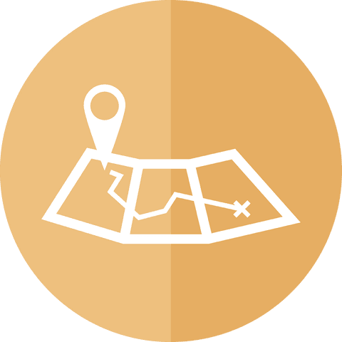 pin on folded map icon set on transparent png - Download Free Stock Videos Pikwizard.com