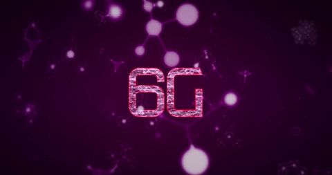 6G Technology with Molecular Connections in Digital Space - Download Free Stock Images Pikwizard.com