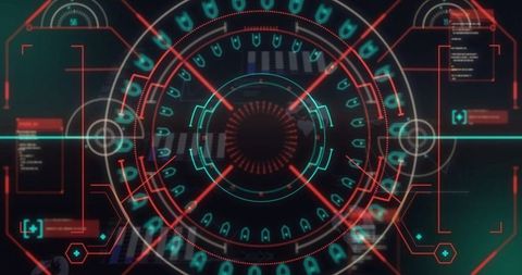 Digital interface concept of data processing and scope scanning