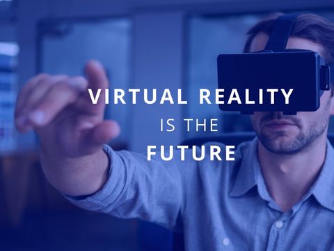 Immersive Virtual Reality Experience for Future Innovation - Download Free Stock Templates Pikwizard.com
