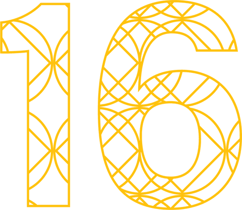 yellow patterned 16 on transparent background - Download Free Stock Videos Pikwizard.com