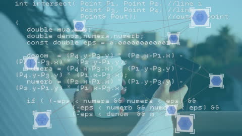 Data Processing Overlay on Smartphone Interaction