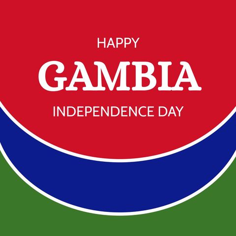 Celebrate gambia independence day with bold colors and pride