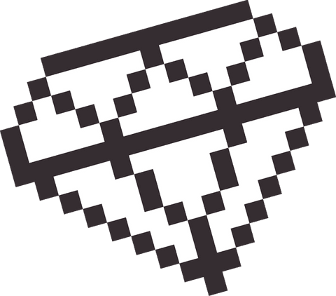 floating pixel art heart icon on transparent background - Download Free Stock Videos Pikwizard.com